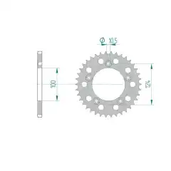 Bakdrev, Aluminium #520