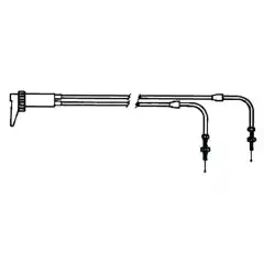 Chokewire Dobbel Universal 620mm