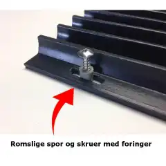 Beskytter henger, letter lasting/lossing