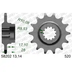 Afam Framdrev 520