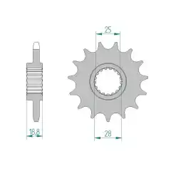 Afam Framdrev 525