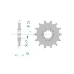 AFAM Framdrev 520