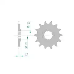 Afam Framdrev 520 - SC