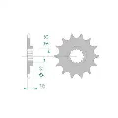 AFAM Framdrev 520