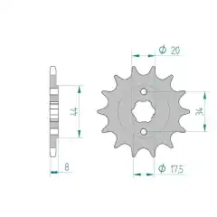 AFAM Framdrev 520