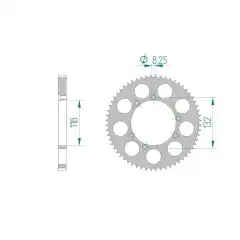 Bakdrev, Aluminium #428 S/C
