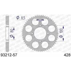 Bakdrev, Aluminium #428 SCORPA125TY