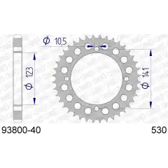 Bakdrev, Aluminium #530