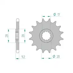 AFAM Framdrev 428