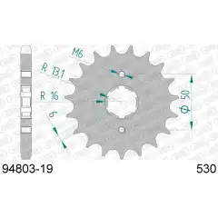 Afam Framdrev 530 19T