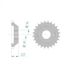 AFAM Countershaft Sprocket 530