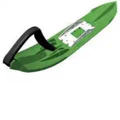 Grønn kompositt ski til scooter