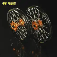 Sort felgring, Oransj Nav