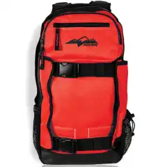 Plass til spade, hydrapak og søkepinne