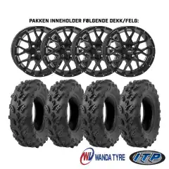 Wanda WP317 m/ Hurricane felg.