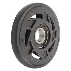 Boggiehjul Yamaha - Plast, Sort 133mm