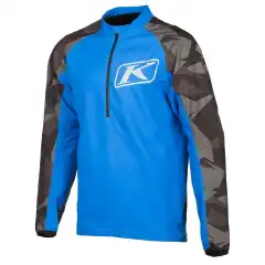 Genser av vindtett front og luftig bak