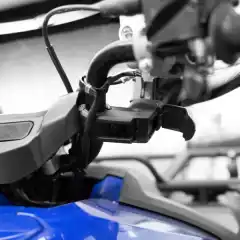 Flare Vindrute ATV & UTV - Sort