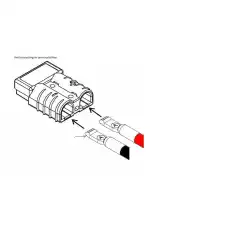 Kontakt for vinsj ledning