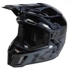 Crosshjelm i fiber, med snøscooterkit