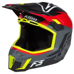 Crosshjelm i fiber, med snøscooterkit