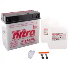 12V, 18Ah, 186x82x171, Syrepakke