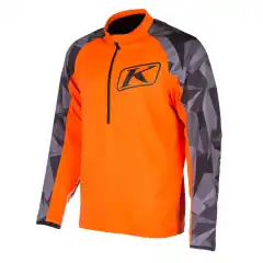 Genser av vindtett front og luftig bak