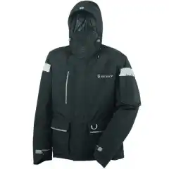 Varm jakkemodell med romslig passform