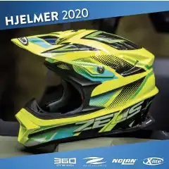 Brosjyre med kun hjelmer og tilbehør!