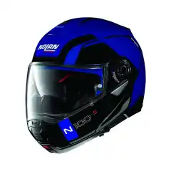 Matt Cayman Blå Premium Åpningshjelm