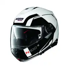 Hvit/Sort Premium Åpningshjelm, komfort