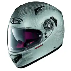 Sporty helhjelm, solvisir, Matt Titanium