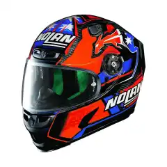 Stoner Carbon Rød/Blå/Hvit