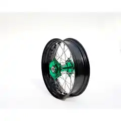 KX/KXF 125/250 03->   Sort, Grønt Nav