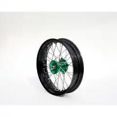 KX/KXF 125-450, 06->   Sort, Grønt Nav