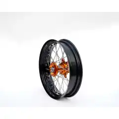 Sort Felgring m Oransj Nav '03-15