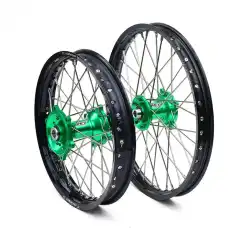 KX/KXF 125-450, 06->   Sort, Grønt Nav