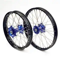 Sort Felgring m/ Blått Nav YZ125/25093->