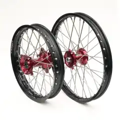 Sort Felgring m/ Rødt Nav CRF450 13->