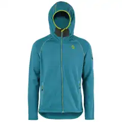 Vevd fleece jakke perfekt som mellomlag